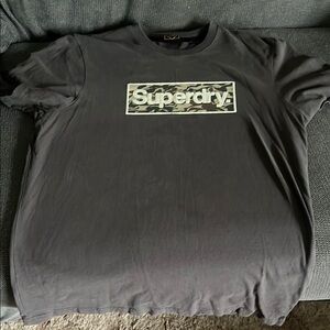 Superdry Gray Short Sleeve Tee